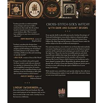 Creepy Cross-Stitch: 25 Spooky Projects to Haunt Your Halls