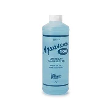 Ultrasound Gel Aquasonic 100 Transmission 1 Liter Squeeze Bottle, Ea, 01-34 (1)