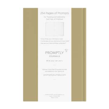 Promptly Journals, A Complete Childhood History: From Pregnancy to 18 Years Old (Sage Green, Linen) ...