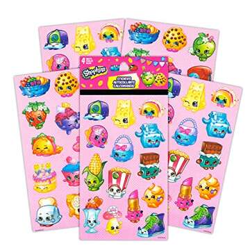 Zuru 5 Surprise Mini Brands Fashion Mystery Set - Bundle with Shopkins Stickers (Fashion Series)