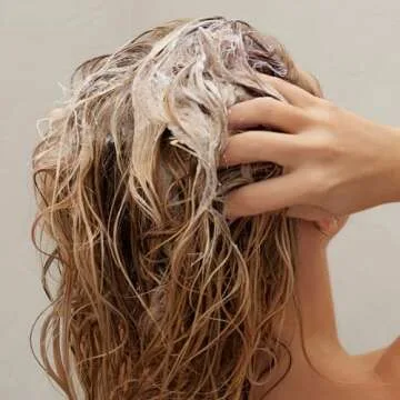 Kristin Ess Hair The One Purple Shampoo for Toning Blonde Hair - Neutralizes Brass + Yellow Tones, Shine Restoring - Sulfate, Silicone and Paraben Free, Color + Keratin Safe, 10 fl. oz.