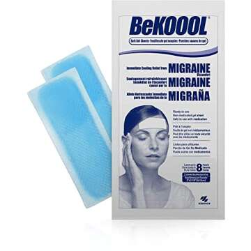 BE KOOOL Soft Gel Sheets Adult 4 CT (Pack of 2)