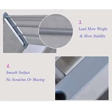 Angotrade Book Shelf Book Shelves 30 inch Bookcase Folding Book Shelves Bookshelf (Pink - 9 Cube)