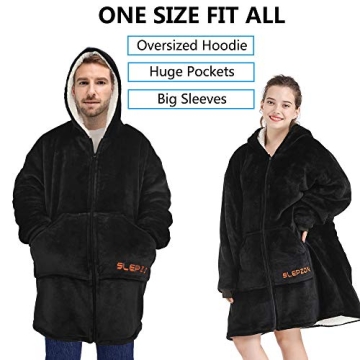Slepzon Blanket Hoodie for Ultimate Cozy Comfort