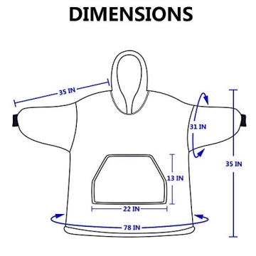 Slepzon Blanket Hoodie for Ultimate Cozy Comfort