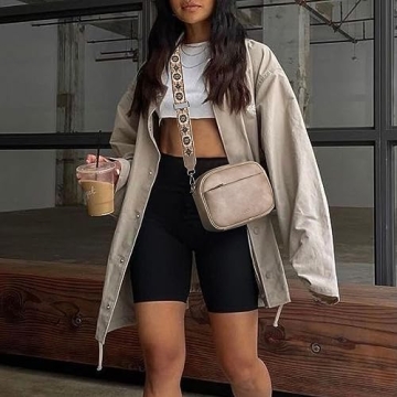 CLUCI Trendy Vegan Leather Crossbody Bag for Women