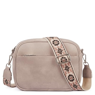 CLUCI Trendy Vegan Leather Crossbody Bag for Women