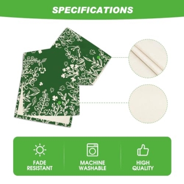 Artoid Mode Table Runner for St. Patrick's Day Decoration