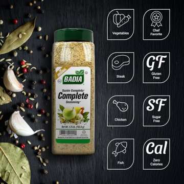 Badia Complete Seasoning, All-Purpose Spice Blend for Cooking, Grilling & Marinades Perfect Flavor E...