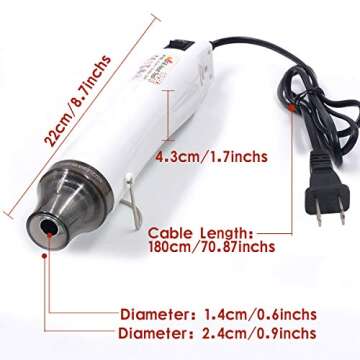 New Heat Gun for DIY Projects - 300W Electric Tool