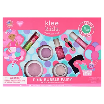Luna Star Naturals Klee Kids Deluxe Play Makeup Kit - Gentle Non-Toxic Fun for Kids