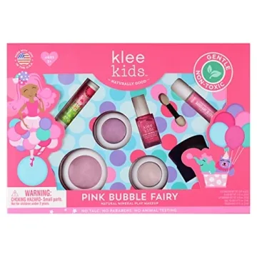 Luna Star Naturals Klee Kids Deluxe Play Makeup Kit - Gentle Non-Toxic Fun for Kids