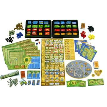 A Feast for Odin Board Game - Viking Saga of Wealth and Glory! Strategy Game, Family Game for Kids & Adults, Ages 14+, 1-4 Players, 30-120 Minute Playtime, Made by Feuerland