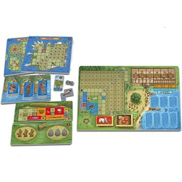 A Feast for Odin Board Game - Viking Saga of Wealth and Glory! Strategy Game, Family Game for Kids & Adults, Ages 14+, 1-4 Players, 30-120 Minute Playtime, Made by Feuerland