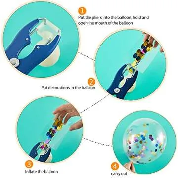 Minatee Balloon Expander Pliers for Easy Decoration