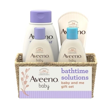 Aveeno Baby Bathtime Solutions Gift Set - Perfect for Baby & Me!