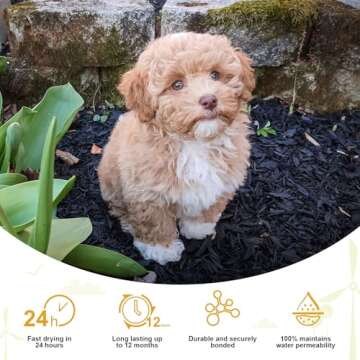 Secure Your Landscape with Teexpert Mulch Glue 32OZ