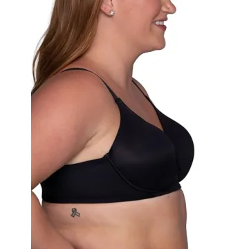 Vanity Fair Beauty Back Bra - 40C, Wirefree, Black