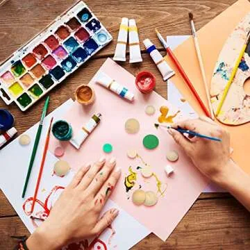 Jetec 300pcs Half Wooden Beads 6 Sizes Natural Half Wooden Balls Unfinished Round Split Wood Balls Half Craft Beads Wood Mini Hemisphere for DIY Projects Arts,gnome Noses(10/12/15/18/20/25mm)