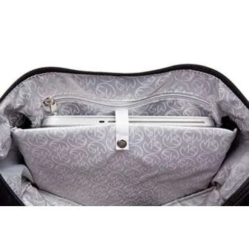 Sarah Wells Lizzy Breast Pump Bag - Compatible with Spectra, Medela, and More - Insulated Cooler Pocket (Black)