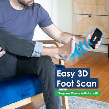 Shoely Custom Insoles for Arch Support & Foot Pain Relief