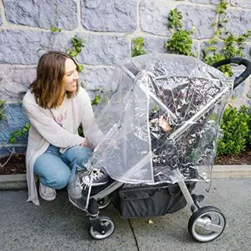 Disney Universal Stroller Rain Cover - Mickey Mouse Design