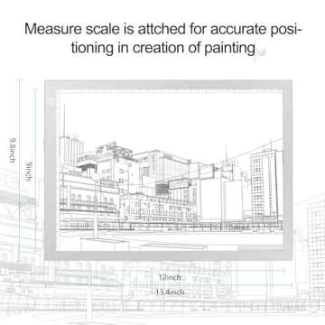 LitEnergy Rechargeable Light Tracing Box for Art, Sketching, Animations