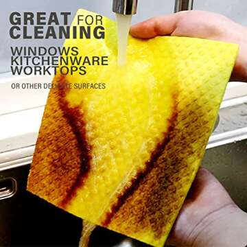 CCE Swedish Dishcloths Eco-Friendly Cleaning Cloths Reusable