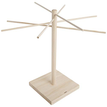 Norpro Pasta Drying Rack - Sustainable Wooden Design for Homemade Pasta