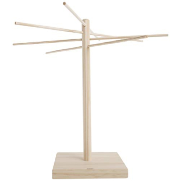 Eco-Friendly Norpro Wooden Pasta Drying Rack - Easy to Use