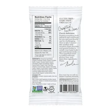 Elemental Superfood Seedbar - Dark Chocolate & Peanut Butter 12 Pack