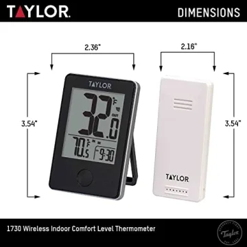 Taylor Wireless Digital Indoor Outdoor Thermometer