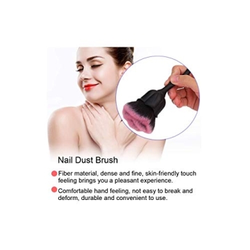NITRIP Rose Shape Nail Art Brush for Dust Removal
