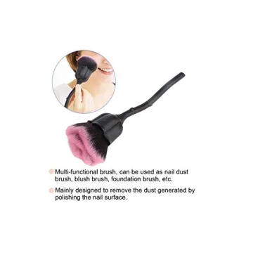 NITRIP Rose Shape Nail Art Brush for Dust Removal