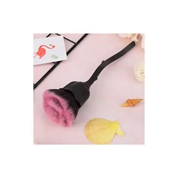 NITRIP Rose Shape Nail Art Brush for Dust Removal