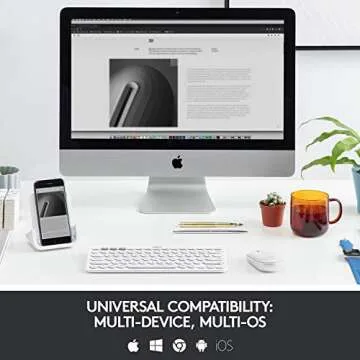 Logitech K380 Pebble Bluetooth Keyboard for Devices