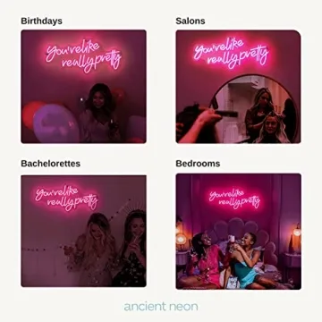 Large Neon Sign - You're Like Really Pretty - Home Decor