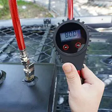 EASEORD 8 Gallon Pressurized Water Tank for Camping Shower Roof-Rack Shower for Off-Road Vehicles, Pick-up Trucks, SUV Water Tank for Overlanding,Water Storage, Outdoor Activities Water Supply