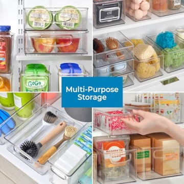 iDesign Stackable Bin for Kitchen, Pantry, and Fridge Organization