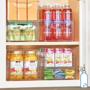 iDesign Stackable Bin for Kitchen, Pantry, and Fridge Organization