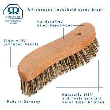 Eco-Friendly Redecker Scrub Brush for Sustainable Cleaning