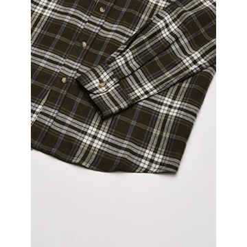 Wrangler Authentics Men's Cozy Flannel Shirt - Perfect Fit