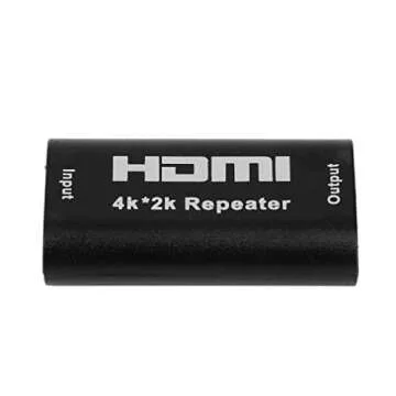 lakpad HDMI Repeater 4K UHD HDMI Female to Female HDMI Amplifier 40' HDMI Extender Up to 40 Meters Lossless Transmission for Oculus Rift and More