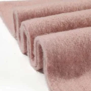 SUNDSGT Big Scarf Coloured Checked Oversized Scarf Tassel Soft Fall Winter Thick Scarf Warm Shawl Women (Pink)