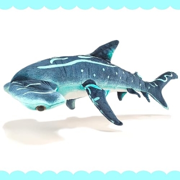 Beeyybuy 40-Inch Hammerhead Shark Plush Toy for All Ages