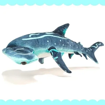 Beeyybuy 40-Inch Hammerhead Shark Plush Toy for All Ages