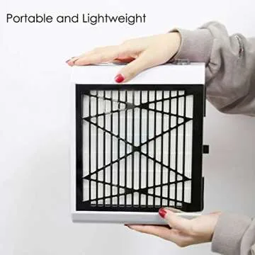 AONOLOVO Nail Dust Collector for Clean Nail Treatments