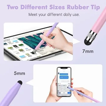 StylusHome 5 Pack Dual-end Stylus Pens High Sensitivity Touch Screens