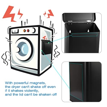 Picowe Magnetic Lint Bin for Laundry - Space-Saving Storage Solution