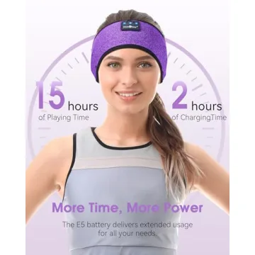 MUSICOZY Wireless Sleep Headphones for Comfort and Sound